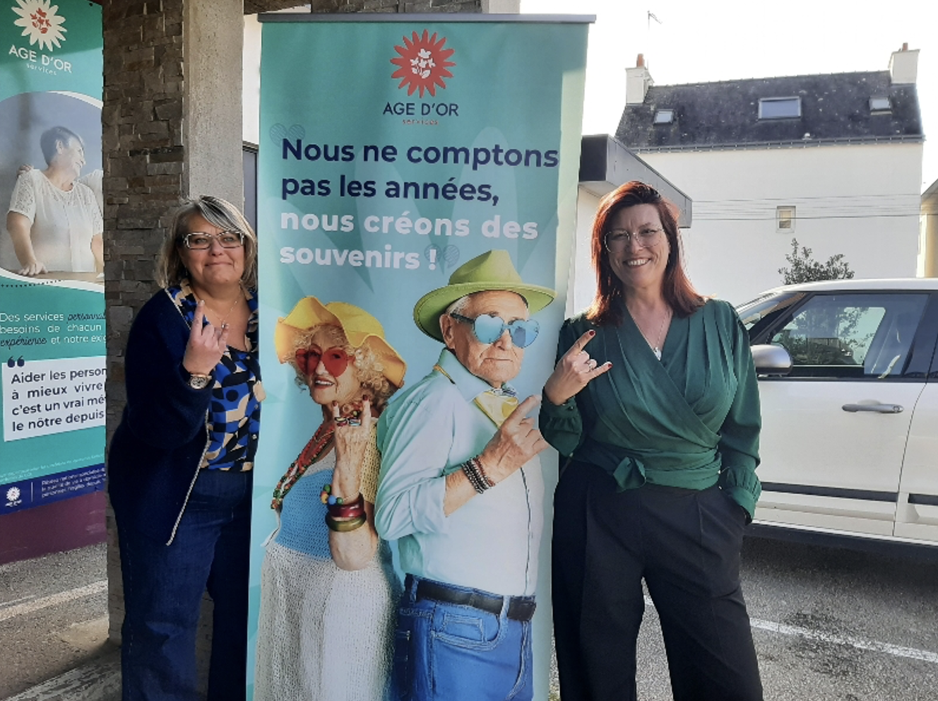 Cécile Le Cloirec, franchisée Âge d’Or Services