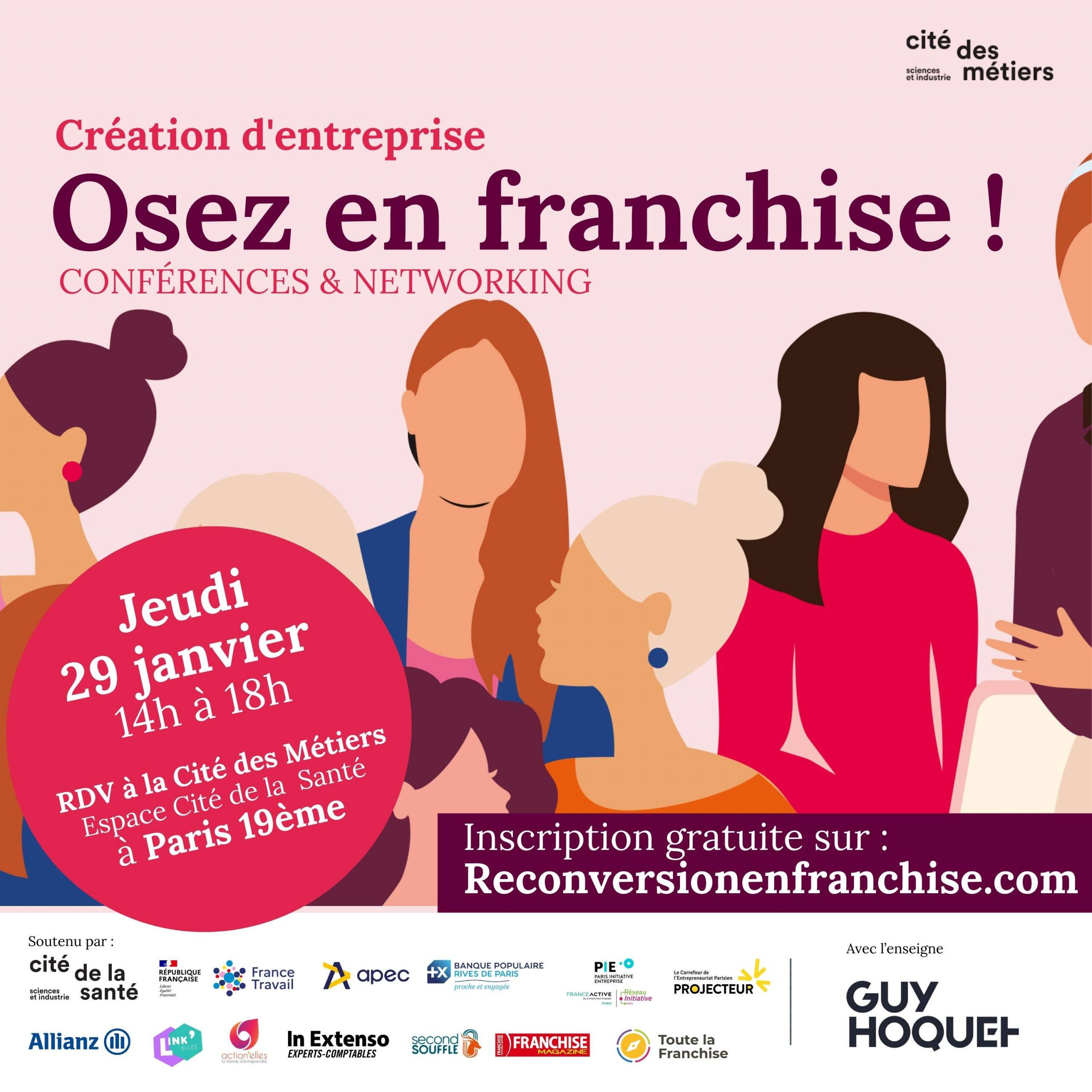 GUY HOQUET osez en franchise