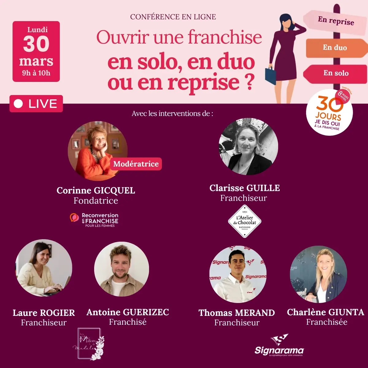 Ouvrie une franchise en solo, en duo ou en reprise ?